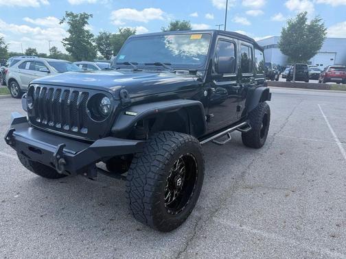 Black Clearcoat 2018 Jeep Wrangler Unlimited Sport