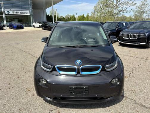 Laurel Gray Metallic w/BMW i Frozen Blue Accent 2014 BMW i3 Base w/Range Extender