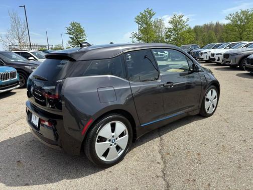 Laurel Gray Metallic w/BMW i Frozen Blue Accent 2014 BMW i3 Base w/Range Extender