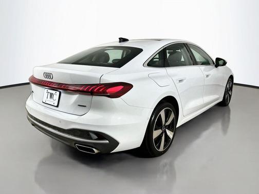 Glacier White 2025 Audi A5 Premium Plus TFSI quattro S tronic