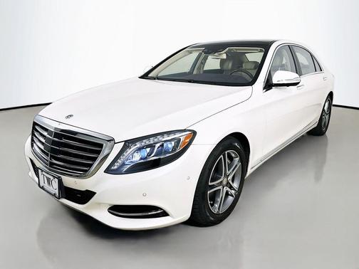 designo Diamond White Metallic 2016 Mercedes-Benz S-Class 4MATIC