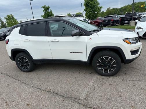 White Clearcoat 2020 Jeep Compass Trailhawk