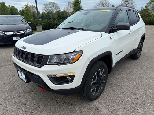 White Clearcoat 2020 Jeep Compass Trailhawk