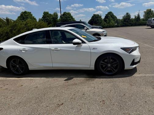 Platinum White Pearl 2024 Acura Integra A-SPEC Technology
