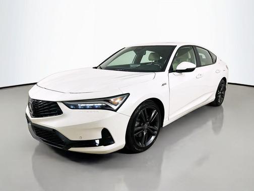 Platinum White Pearl 2024 Acura Integra A-SPEC Technology