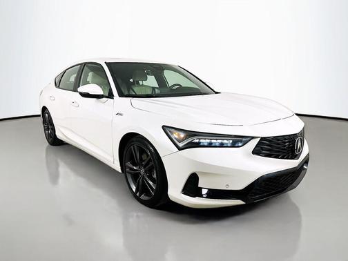 Platinum White Pearl 2024 Acura Integra A-SPEC Technology