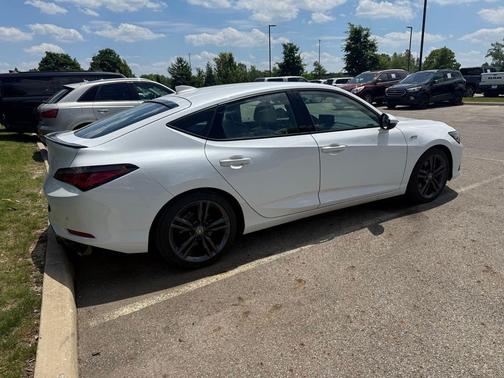 Platinum White Pearl 2024 Acura Integra A-SPEC Technology