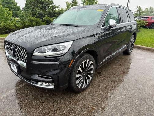 Infinite Black Metallic 2020 Lincoln Aviator Black Label Grand Touring AWD