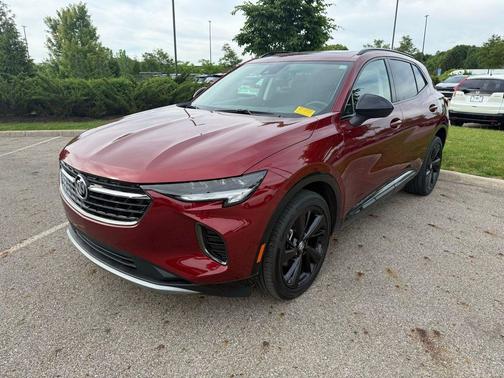 Cinnabar Metallic 2023 Buick Envision Essence AWD