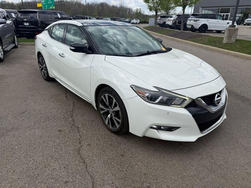 Pearl White 2017 Nissan Maxima 3.5 SL