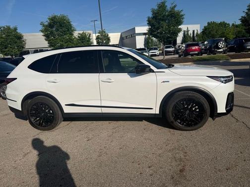 Platinum White Pearl 2025 Acura MDX A-SPEC Advance Package