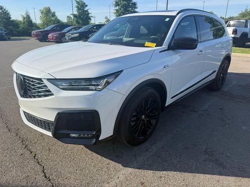 Platinum White Pearl 2025 Acura MDX A-SPEC Advance Package