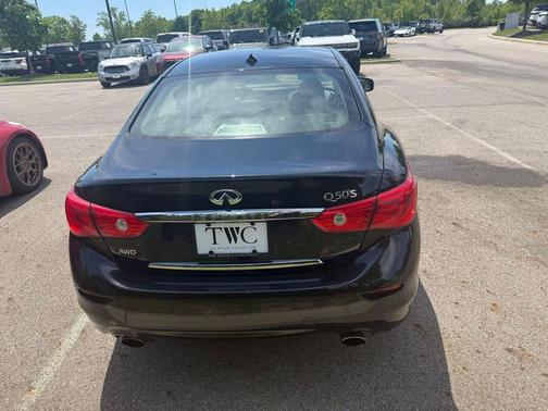Midnight Black 2017 INFINITI Q50 3.0t Sport