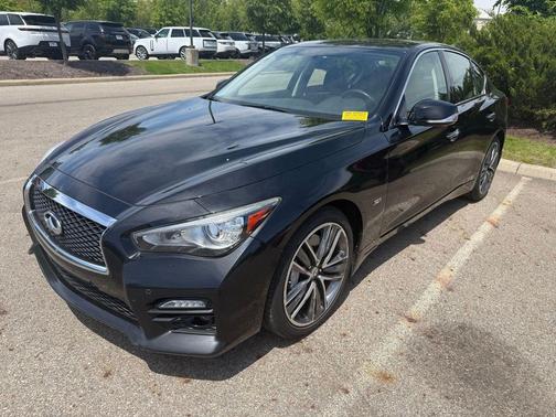 Midnight Black 2017 INFINITI Q50 3.0t Sport