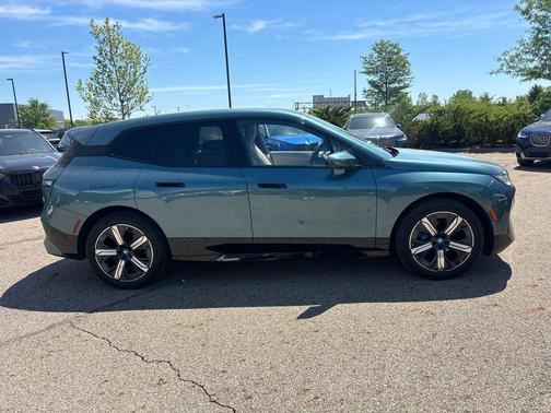 Blue Ridge Mountain Metallic 2024 BMW iX xDrive50