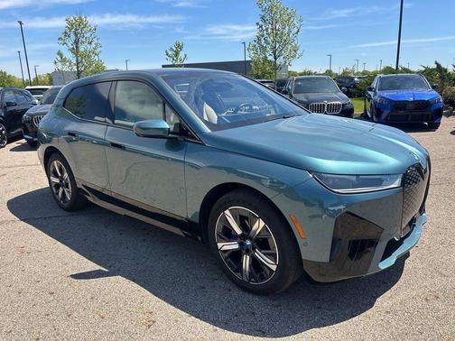 Blue Ridge Mountain Metallic 2024 BMW iX xDrive50