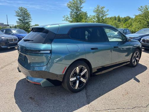 Blue Ridge Mountain Metallic 2024 BMW iX xDrive50