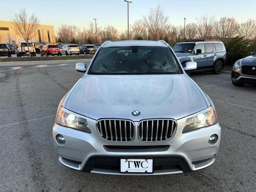 Titanium Silver Metallic 2013 BMW X3 xDrive28i