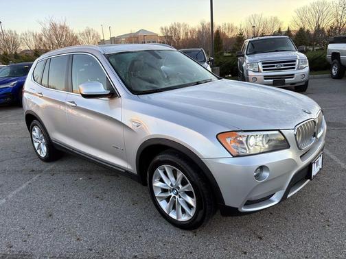 Titanium Silver Metallic 2013 BMW X3 xDrive28i