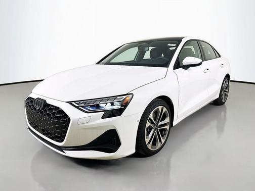Glacier White Metallic 2026 Audi A3 Premium