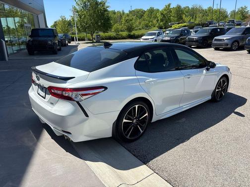 Super White 2020 Toyota Camry XSE
