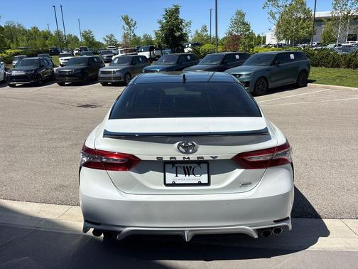 Super White 2020 Toyota Camry XSE