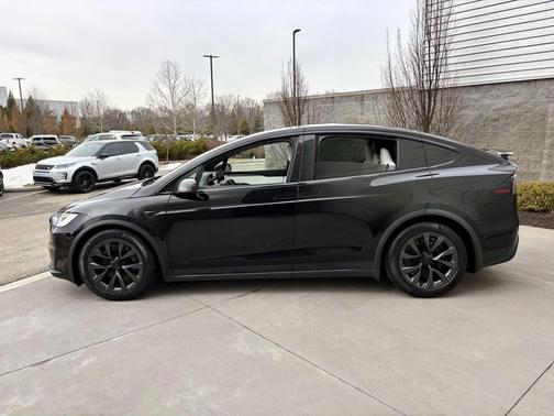 Solid Black 2022 Tesla Model X Dual Motor All-Wheel Drive