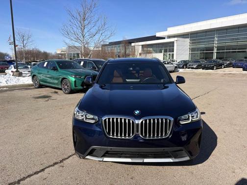 Tanzanite Blue II Metallic 2022 BMW X3 xDrive30i