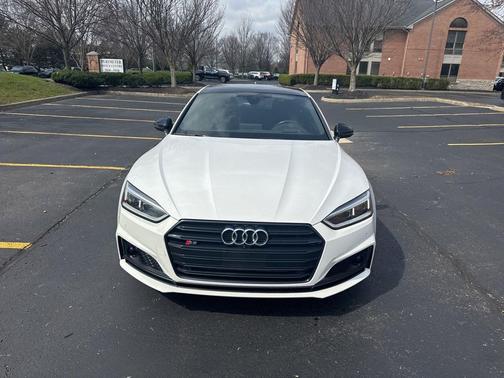 Ibis White 2019 Audi S5 3.0T Prestige