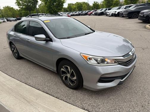 Lunar Silver Metallic 2017 Honda Accord LX