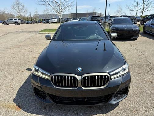 Black Sapphire Metallic 2021 BMW M550 i Xdrive