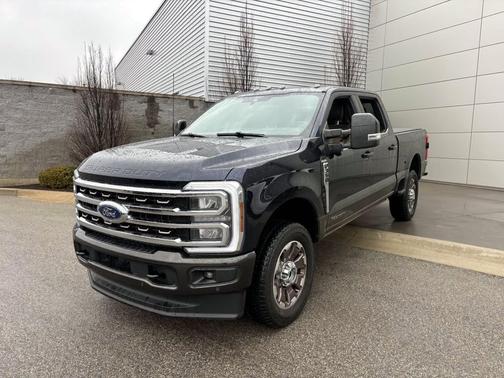 Antimatter Blue Metallic 2024 Ford F-350 King Ranch