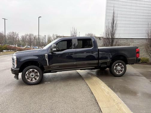 Antimatter Blue Metallic 2024 Ford F-350 King Ranch