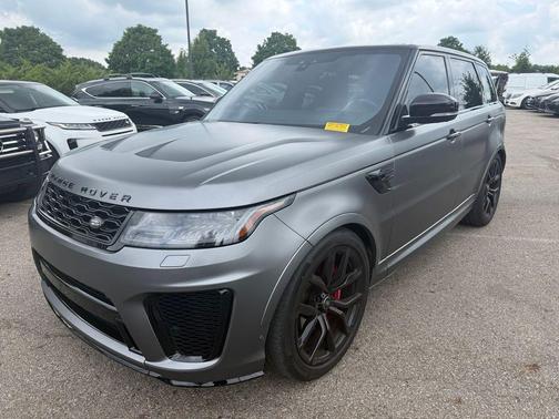 Windward Gray Metallic 2019 Land Rover Range Rover Sport SVR