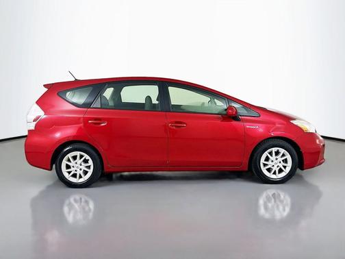 Barcelona Red Metallic 2013 Toyota Prius v Three