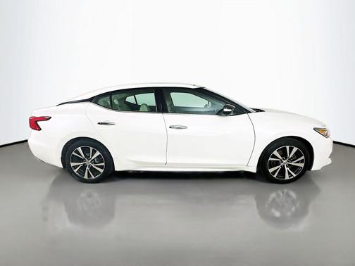 Pearl White 2017 Nissan Maxima 3.5 SL
