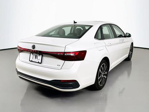 Opal White 2025 Volkswagen Jetta 1.5T SE