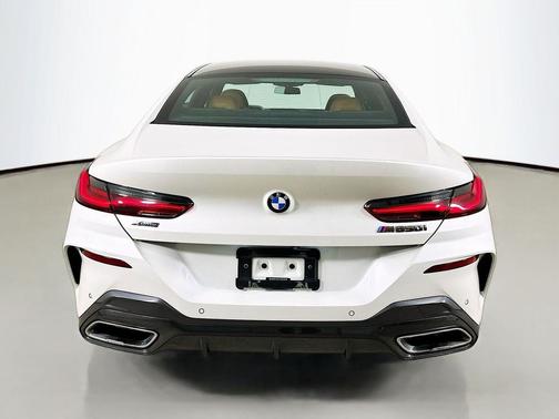 Mineral White Metallic 2021 BMW M850 Gran Coupe xDrive