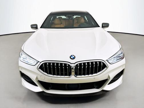 Mineral White Metallic 2021 BMW M850 Gran Coupe xDrive