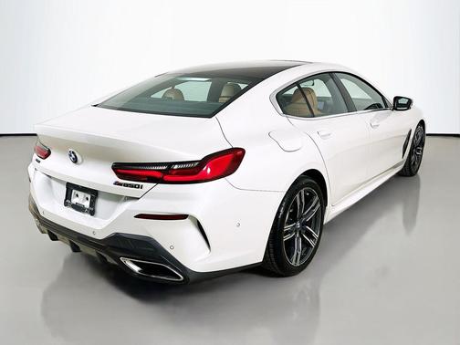 Mineral White Metallic 2021 BMW M850 Gran Coupe xDrive