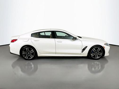 Mineral White Metallic 2021 BMW M850 Gran Coupe xDrive