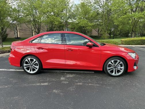 Progressive Red Metallic 2026 Audi A3 Premium