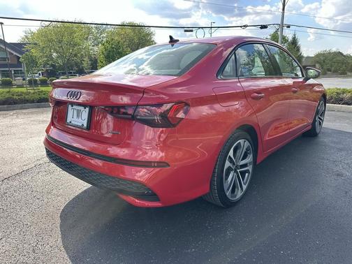 Progressive Red Metallic 2026 Audi A3 Premium