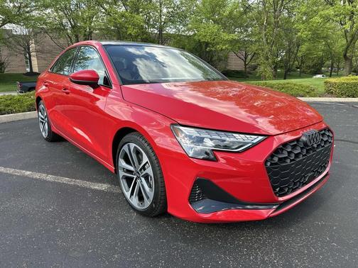 Progressive Red Metallic 2026 Audi A3 Premium