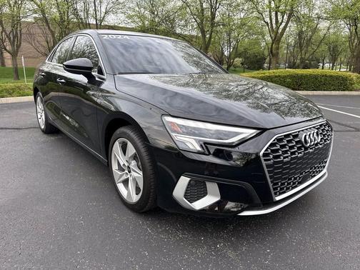 Brilliant Black 2024 Audi A3 Premium