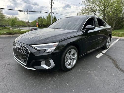 Brilliant Black 2024 Audi A3 Premium