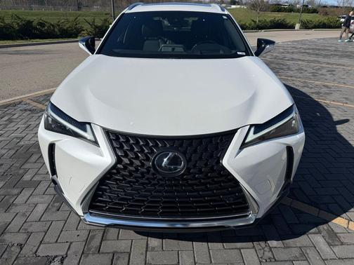 Ultra White w/Obsidian Roof 2023 Lexus UX 250h Base