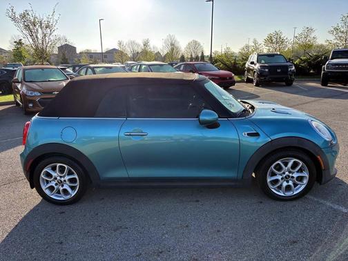 Aqua 2017 MINI Convertible Cooper