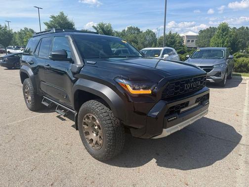 Black 2025 Toyota 4Runner Hybrid Trailhunter