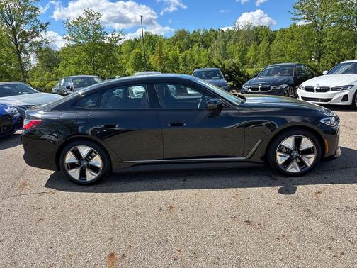Black Sapphire Metallic 2023 BMW i4 Gran Coupe eDrive35